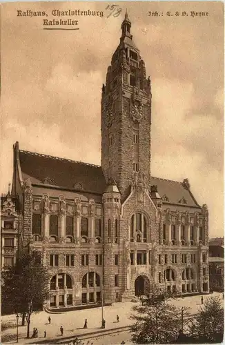 Berlin-Charlottenburg - Rathaus, Ratskeller -328624