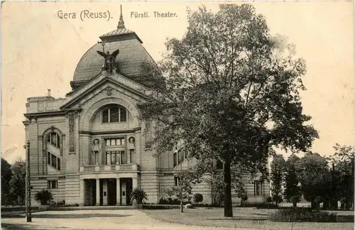 Gera - fürstl. Theater -404116
