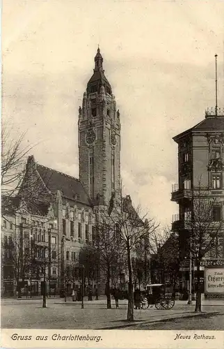 Berlin-Charlottenburg - Neues Rathaus -328594