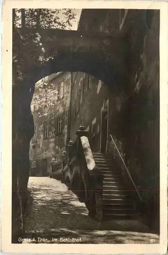 Greiz Schlosshof -404414