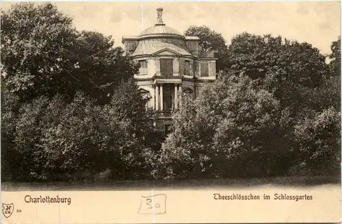 Berlin-Charlottenburg - Teeschlösschen im Schlossgarten -328262