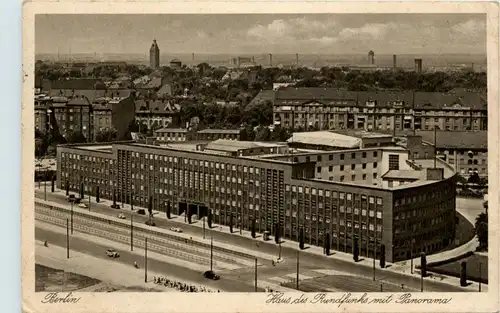 Berlin-Charlottenburg - Haus des Rundfunks mit Panorama -328402