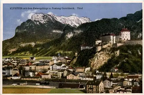 Kufstein/Tirol - Festung Geroldseck und das Kaisergebirge -328182