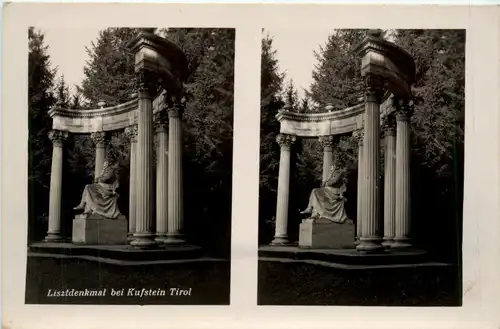 Kufstein/Tirol - Lisztdenkmal bei Kufstein -329712