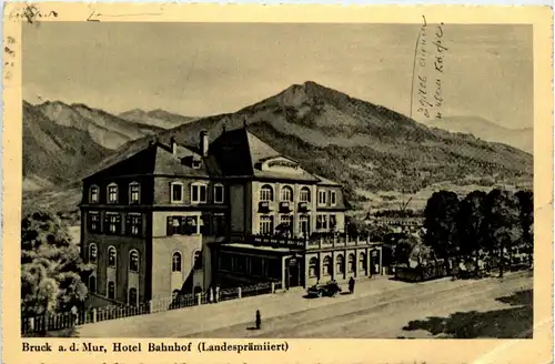 Steiermark/div.Orte - Bruck a.d.Mur - Hotel Bahnhof (Landesprämiiert) -323950