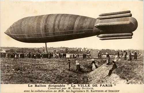 Le Ballon dirigeable - La Ville de Paris -282020