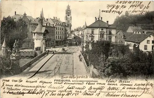 Freiburg i. Br./Baden-Württemberg - Schwabentorbrücke -329810