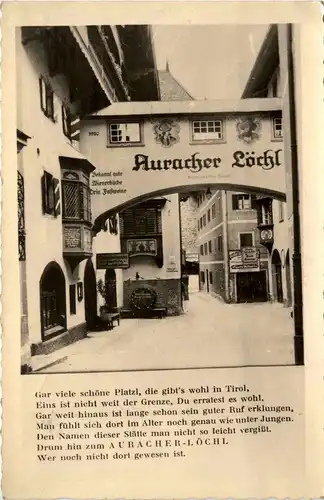 Kufstein/Tirol - Auracher Löchl Weinhaus -329760