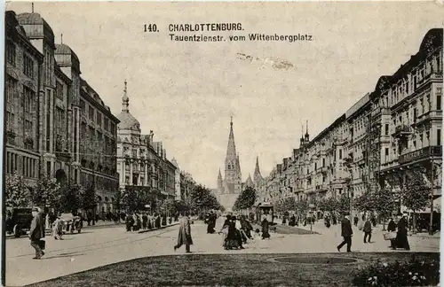 Berlin-Charlottenburg - Tauenzienstrasse vom Wittenbergplatz -328798