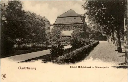 Berlin-Charlottenburg - Königl. hofgärtnerei im Schlossgarten -328818