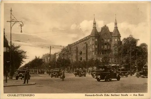 Berlin-Charlottenburg - Bismarckstrasse - Ecke Berliner Strasse -328478