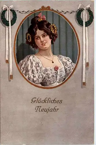 Frau - Glückliches Neujahr -404810