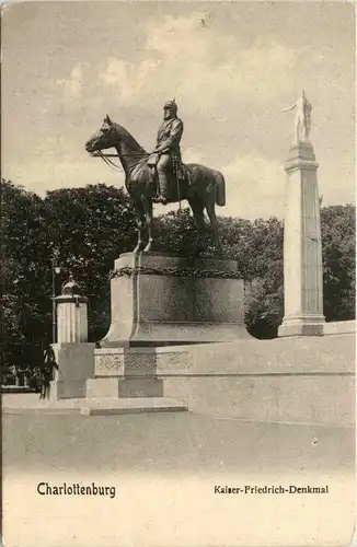 Berlin-Charlottenburg - Kaiser Friedrich-Denkmal -328540