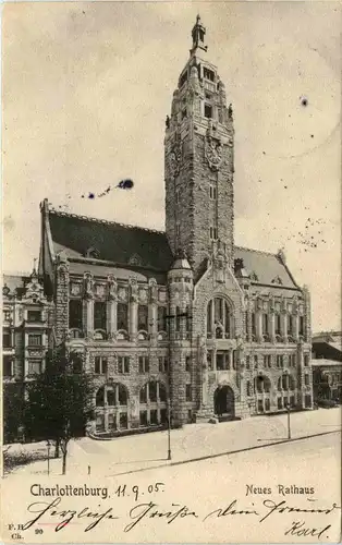 Berlin-Charlottenburg - Neues Rathaus -328620