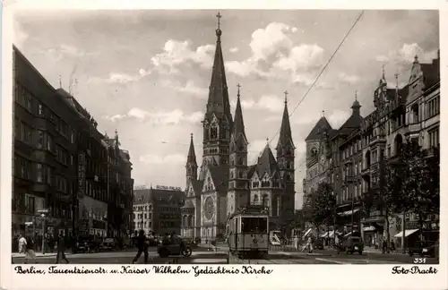 Berlin-Charlottenburg - Tauenzienstrasse - Kaiser Wilhelm Gedächtniskirche -328664
