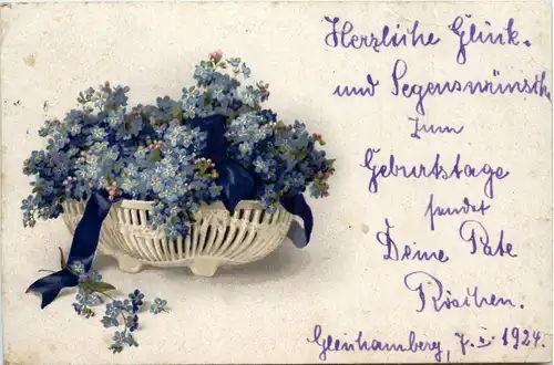 Geburtstag - Blumen -405212