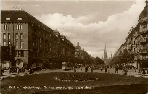 Berlin-Charlottenburg - Tauentzienstrasse und Wittenbergplatz -328696