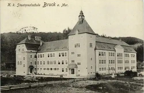 Steiermark/div.Orte - Bruck a. M. - K. k. Staatsrealschule -323946