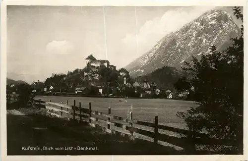 Kufstein/Tirol - Blick vom List-Denkmal -328110