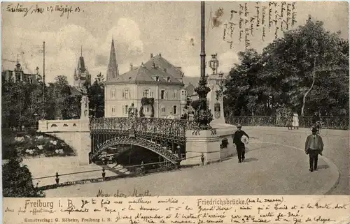 Freiburg i. Br./Baden-Württemberg - Friedrichsbrücke -329788