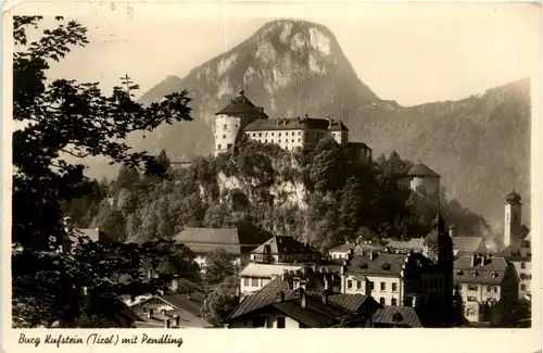 Kufstein/Tirol - Burg mit Pendling -328130