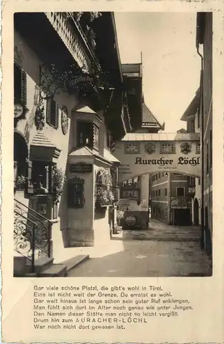 Kufstein/Tirol - Auracher Löchl Weinhaus -329754