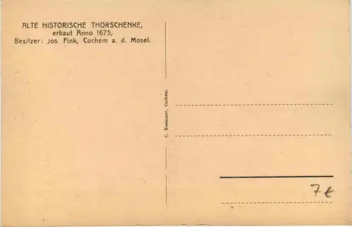 Cochem -Alte Thorschenke -406002