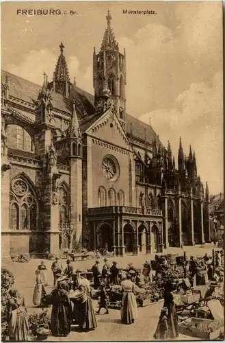 Freiburg i.Br./Baden-Württemberg - Münsterplatz -328892