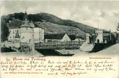 Freiburg i. Br./Baden-Württemberg - Schwabentorbrücke -329772