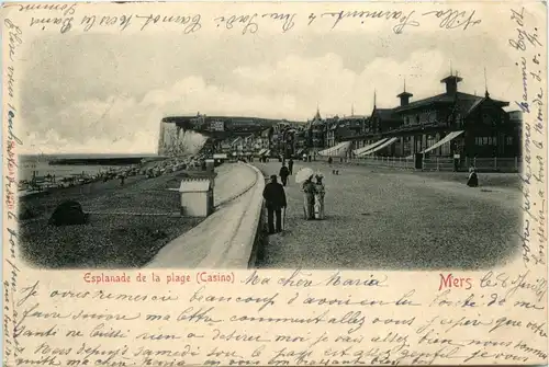 Mers - Esplanade de la plage -405774