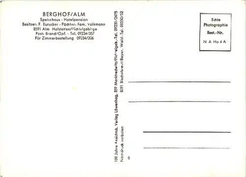 Brand - Alm Hofstetten - Berghof -405884