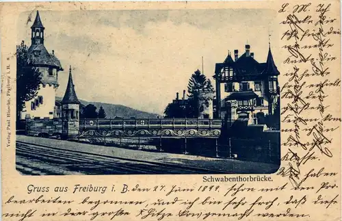 Freiburg i. Br./Baden-Württemberg - Schwabentorbrücke -329802