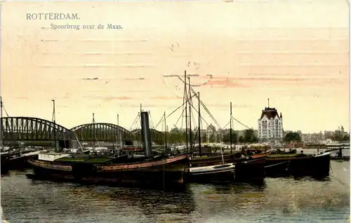 Rotterdam - Spoorbrug -406286