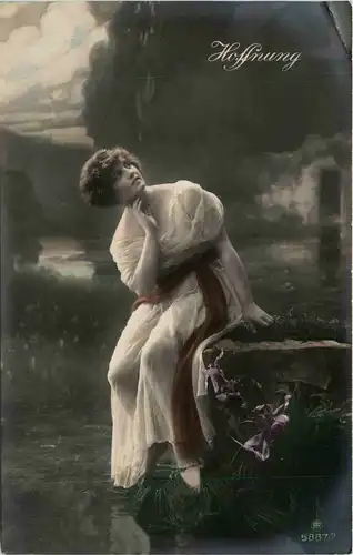 Frau - Hoffnung -405396