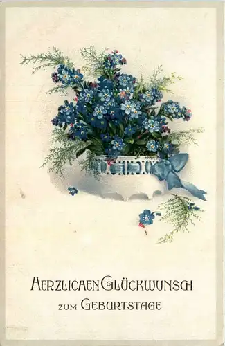 Geburtstag - Blumen -405216