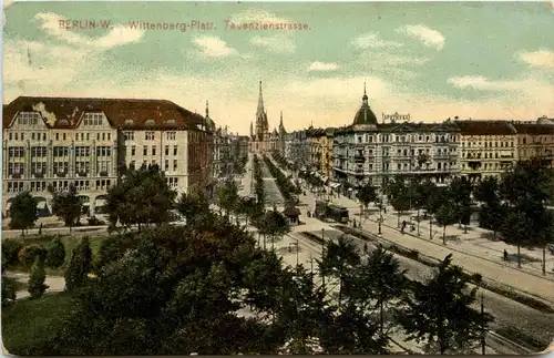 Berlin-Charlottenburg - Tauentzienstrasse, und Wittenbergplatz -328708