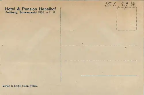 Feldberg - Hebelhof -406542