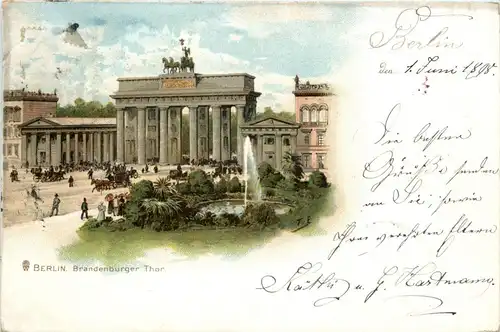 Gruss aus Berlin - Litho -406674