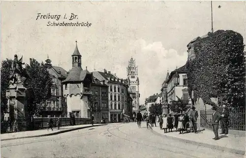 Freiburg i.Br./Baden-Württemberg - Schwabentorbrücke -328986