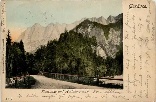 Gesäuse/Steiermark - Gesäuse, Planspitze und Hochthorgruppe -315212