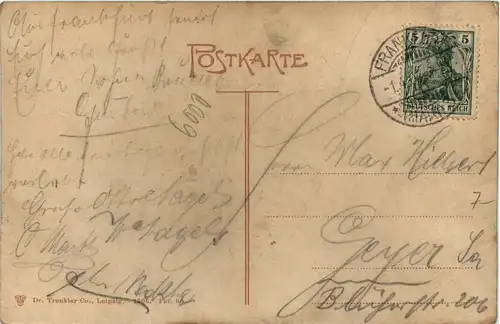 Frankfurt - anlagen mit Blick auf Dom -405638