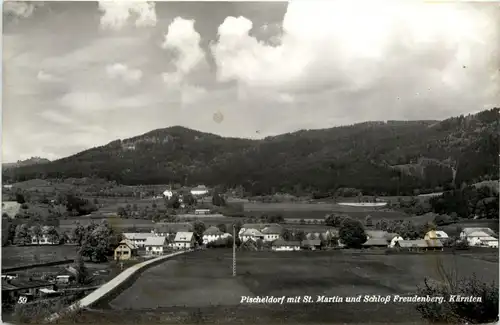 Pischeldorf mit St. Martin und Schloss Freudenberg -329340