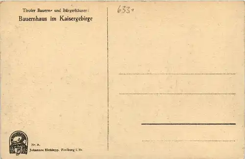 Kaisergebirge - Bauernhaus im Kaisergebirge -329184