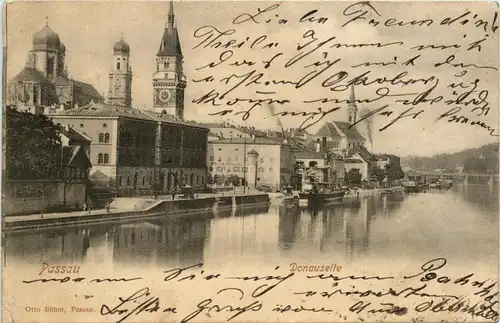 Passau/Bayern - Donauseite -329408