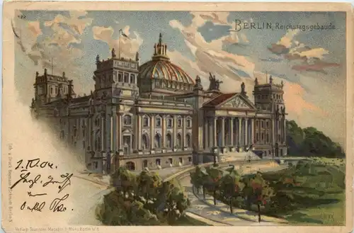 Berlin Reichstag - Litho -406670