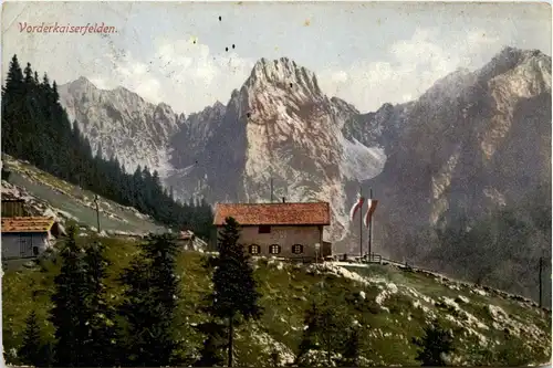 Kaisergebirge, Kufstein und Umgebung/Tirol - Hütte Vorderkaiserfelden -329304