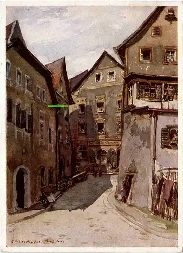 Passau/Bayern - Stiller Winkel in der Ilzstadt -329518