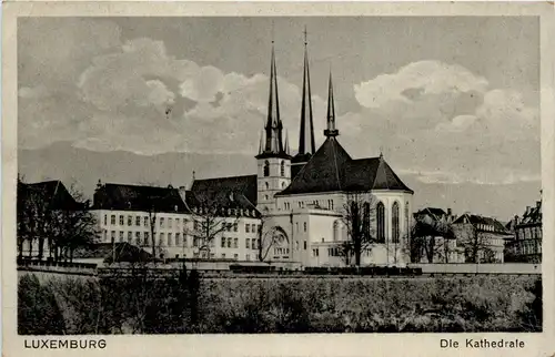 Luxembourg - Die Kathedrale -406304