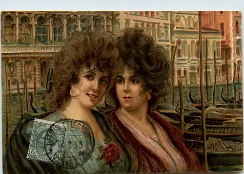 Venedig - Künstlerkarte -404852
