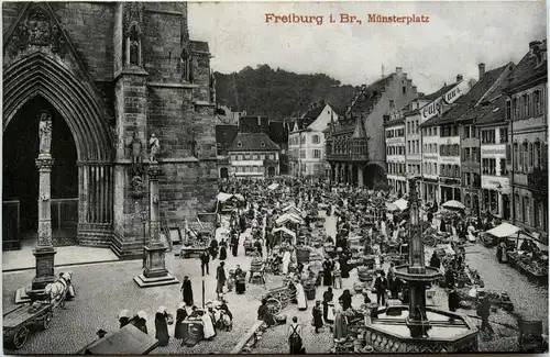 Freiburg i. Br./Baden-Württemberg - Münsterplatz -329080